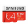 Karta pamięci Samsung 64GB microSDXC Evo Plus zapis60MB/s odczyt100MB/s